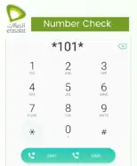 Etisalat number check code