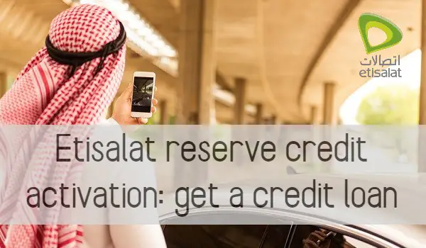 Etisalat reserve credit