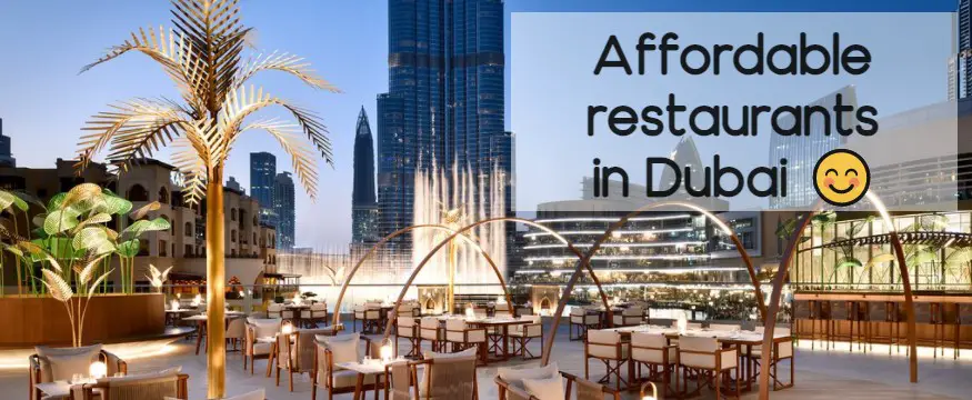 Top 10 Affordable Restaurants in Dubai