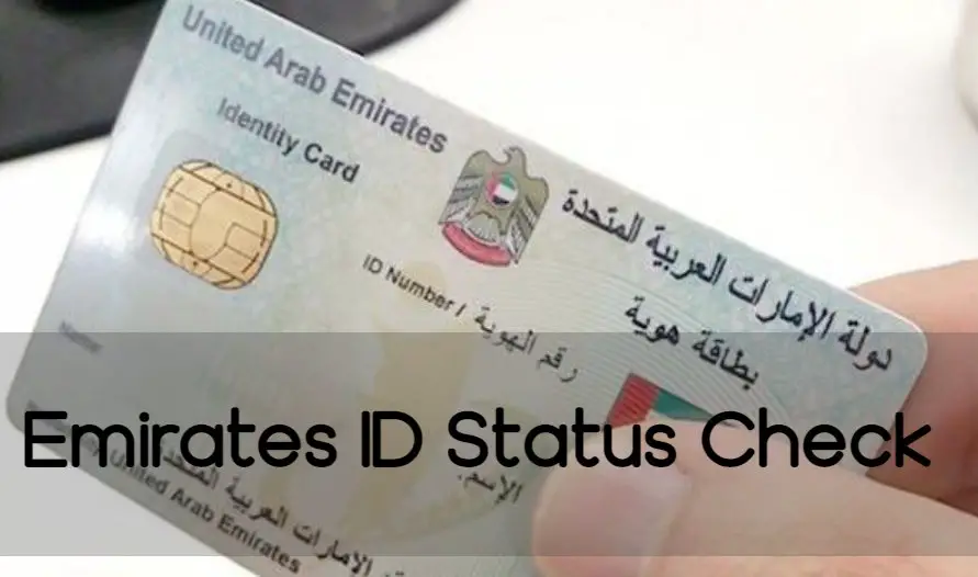 Emirates ID Status Check