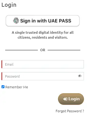 Check Mobile Number in Emirates ID via loging in