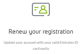 Update Emirates ID Etisalat